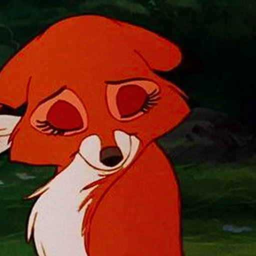 Telegram stiker «cute foxes» ☺️