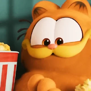 Garfield | Гарфилд emoji 🍿