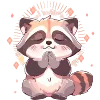 raccoon emoji 🦝