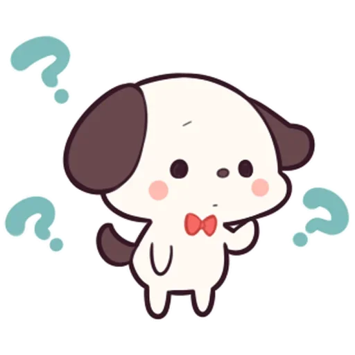 Милый щенок | Cute Puppy sticker ❓