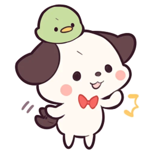 Милый щенок | Cute Puppy sticker 🚪