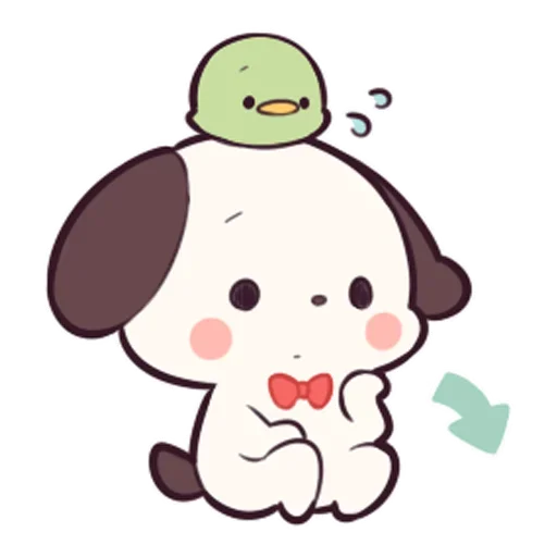 Милый щенок | Cute Puppy sticker 🧐