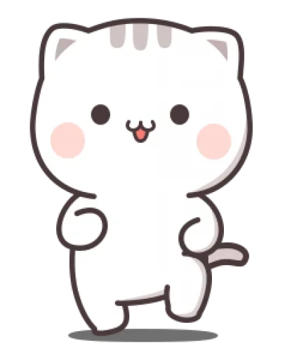 Telegram Sticker «Cute cats» 😌
