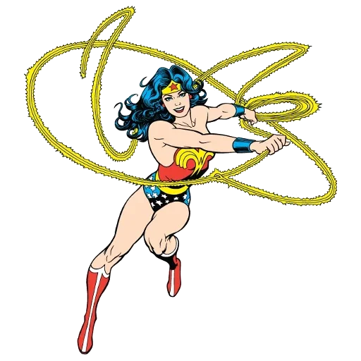 Telegram stiker «DC comics Wonder Wom» 🥳