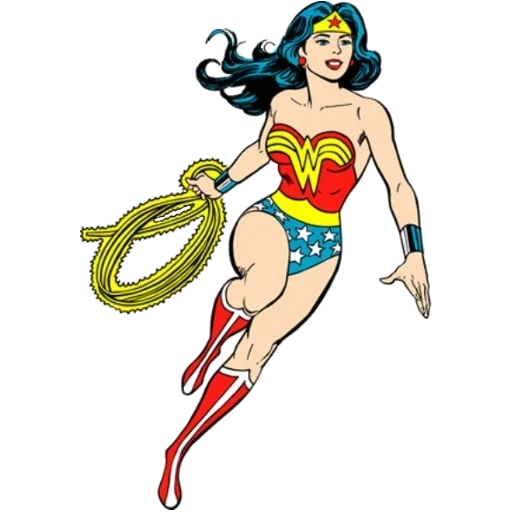 Telegram stiker «DC comics Wonder Wom» 😚