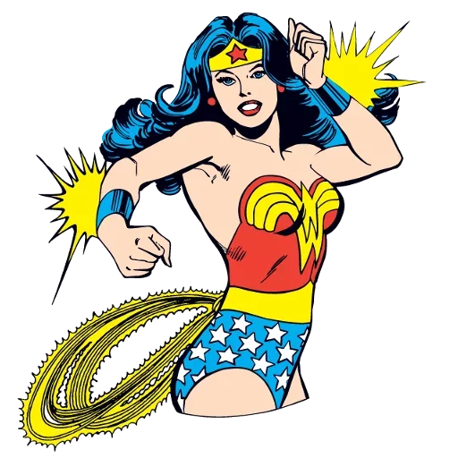 Telegram Sticker «DC comics Wonder Wom» 😒