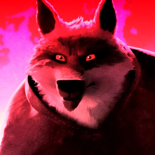 Эмодзи death the big wolf 🐺