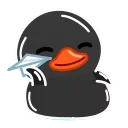 Duck X emoji 🦆