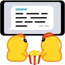 Duck X emoji 💬