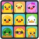 Duck X emoji 👩‍👩‍👧‍👧