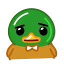 Duck X sticker 🤚