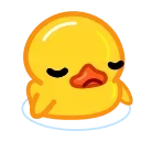 Duck X emoji 😔