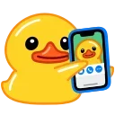Duck X emoji 📲