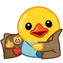 Емодзі Duck X 🧥
