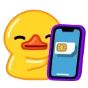 Стікер Duck X 📱