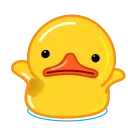 Duck X2 sticker 🐽