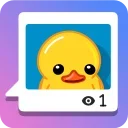 Duck X2 sticker 👋