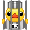 Telegram Duck X emoji 🚶‍♀️