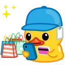 Telegram Duck X emoji 🛒