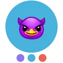 Telegram Duck X emoji 🖼