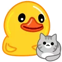 Telegram Duck X emoji 🐈