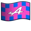 Емодзі телеграм F1 2024 Team Flags