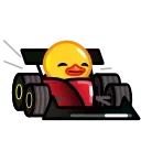 Telegram emoji F1 2023 Duck Race
