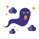 Емодзі Minimal Halloween Emoji 👻