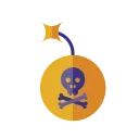 Емодзі Minimal Halloween Emoji 💣