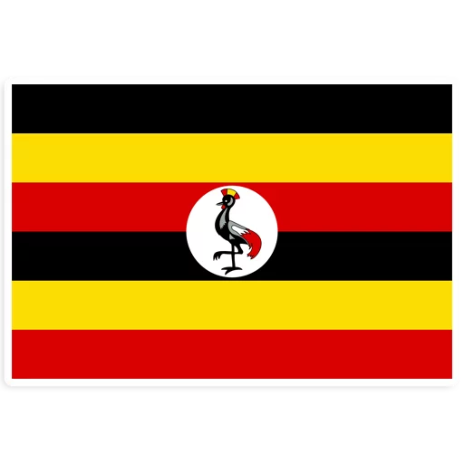 Uganda Knuckles sticker 🇺🇬