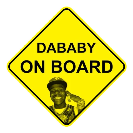 Стікер Telegram «Dababy» 🛹