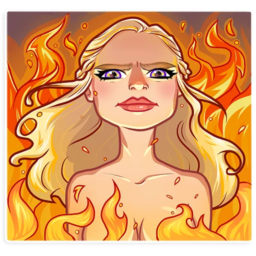 Daenerys Targaryen emoji 😡