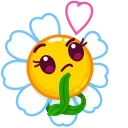 Daisy Romashka emoji 🤔
