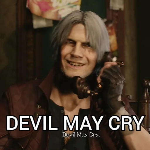 Telegram Sticker «Dante | Devil May Cry» 😁