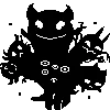 Darkness emoji 🐈‍⬛