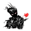 Darkness emoji ❤️