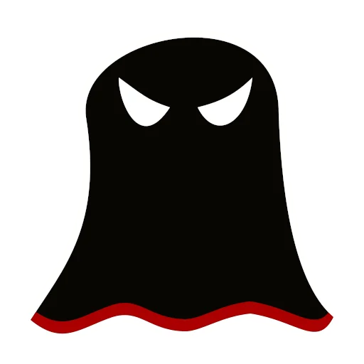 Telegram Sticker «DarkPhantom» 😶