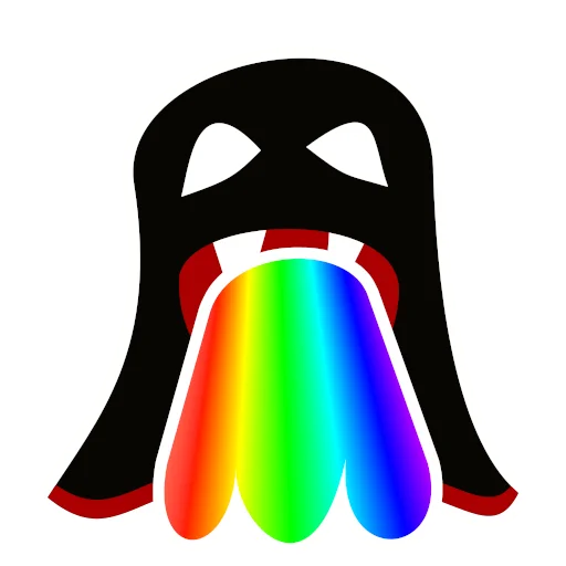 Telegram Sticker «DarkPhantom» 🌈