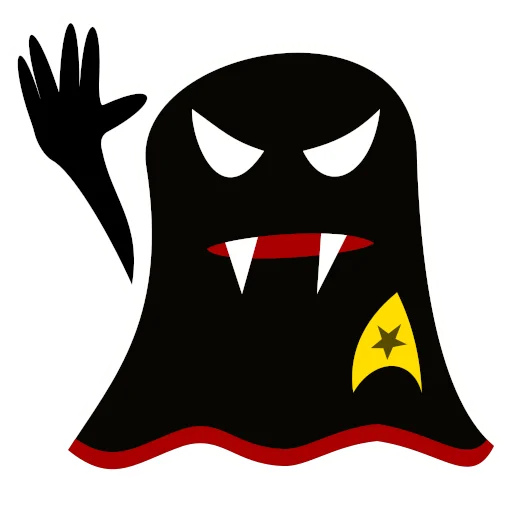 Telegram stiker «DarkPhantom» 🖖