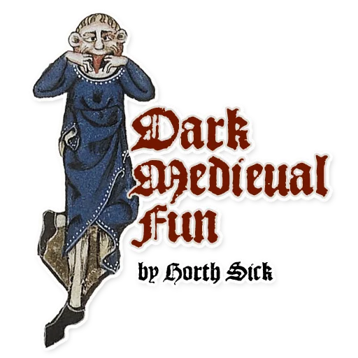 Dark medieval fun stiker 📝