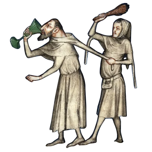 Dark medieval fun stiker 🍺