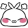 Darkness Bunny  emoji 😤