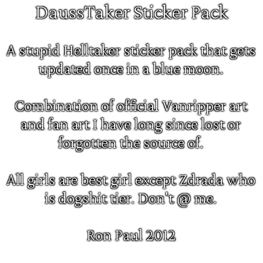 DaussTaker sticker ❓