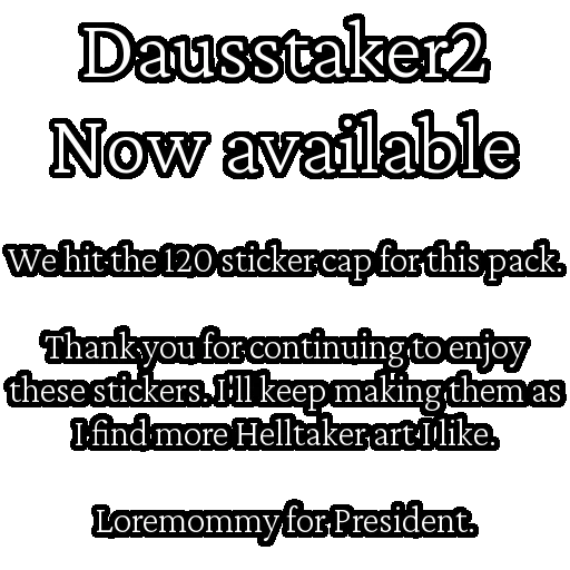 DaussTaker sticker ⁉️
