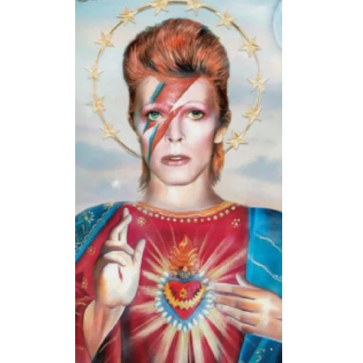 David Bowie stiker 👼