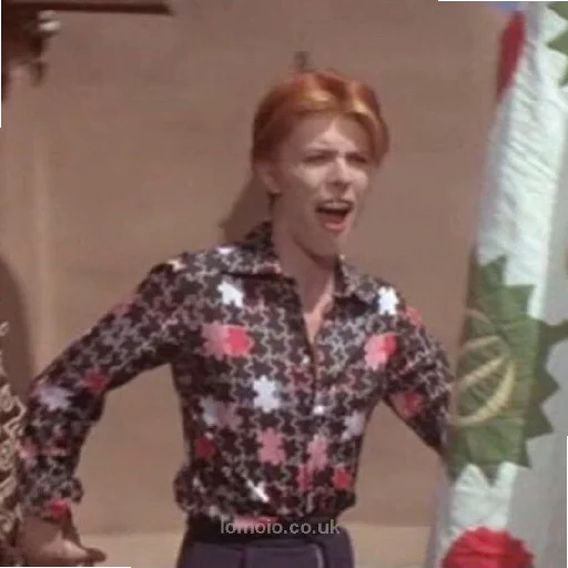 David Bowie emoji 😯