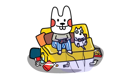 Day in the Life sticker 🛋