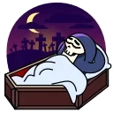 Dead Death emoji 😴