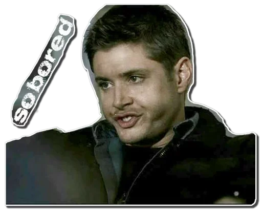 Telegram stiker «Dean from Supernatural» ?