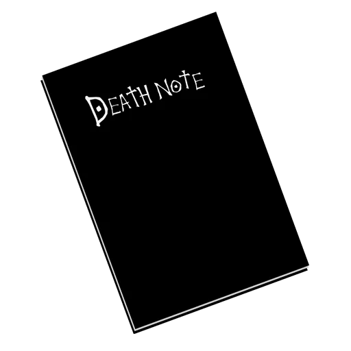 Telegram stickers Death Note